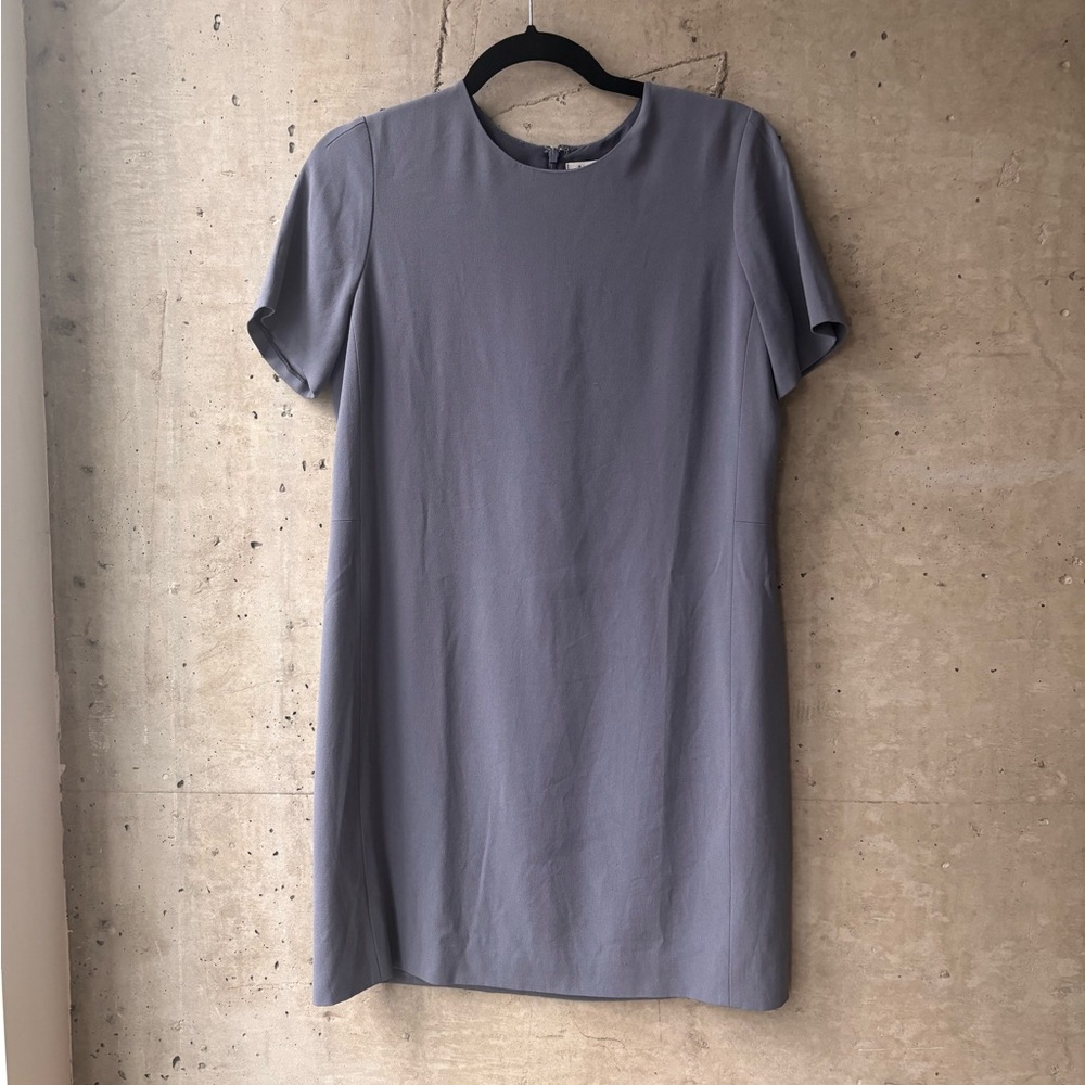 Babaton Slate Blue Mini Dress